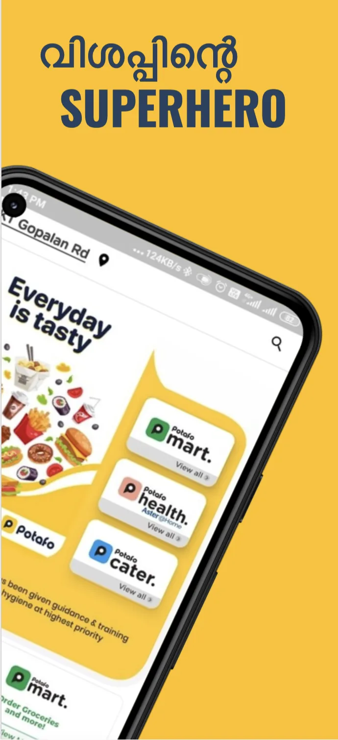 Potafo Delivery App | Indus Appstore | Screenshot