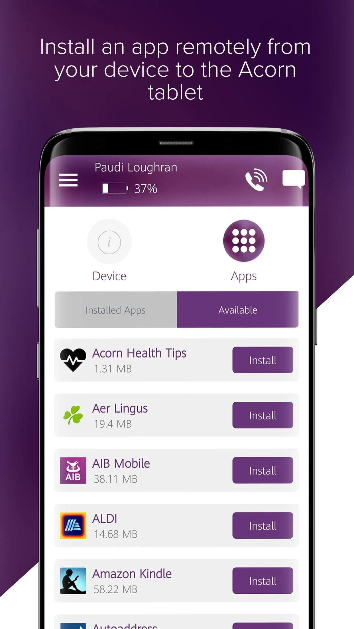 Acorn Companion App | Indus Appstore | Screenshot