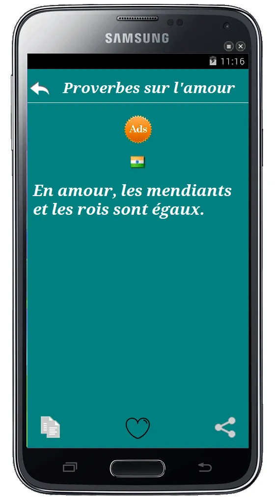 Proverbes de pays | Indus Appstore | Screenshot