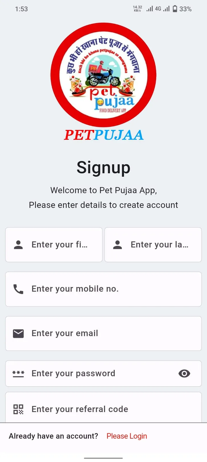 Pet Pujaa - Food Delivery App | Indus Appstore | Screenshot