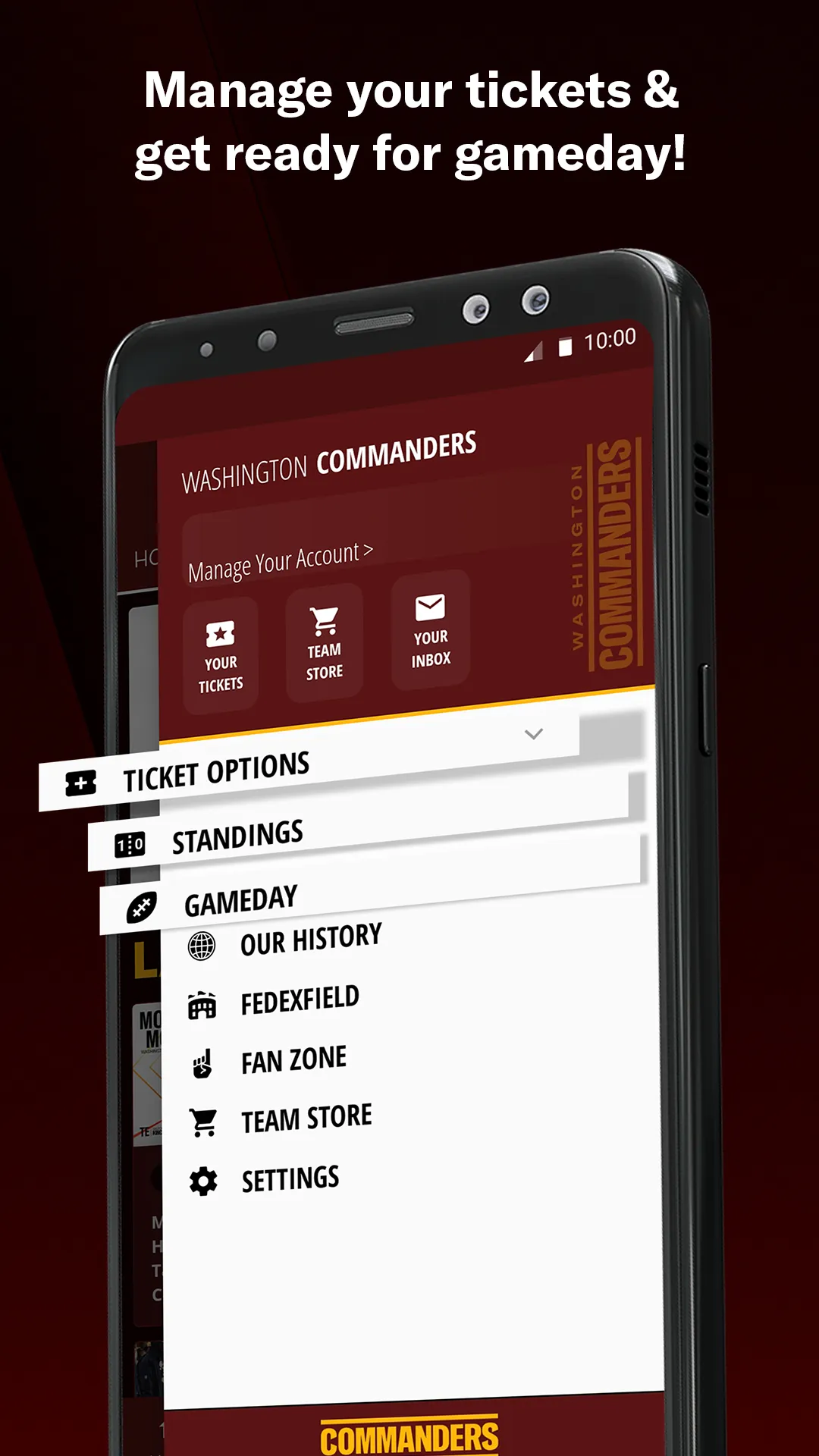 Washington Commanders | Indus Appstore | Screenshot