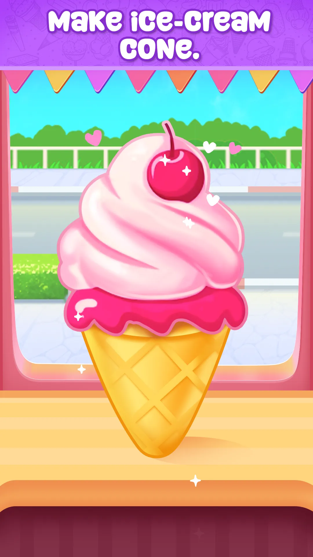 Ice cream maker game | Indus Appstore | Screenshot