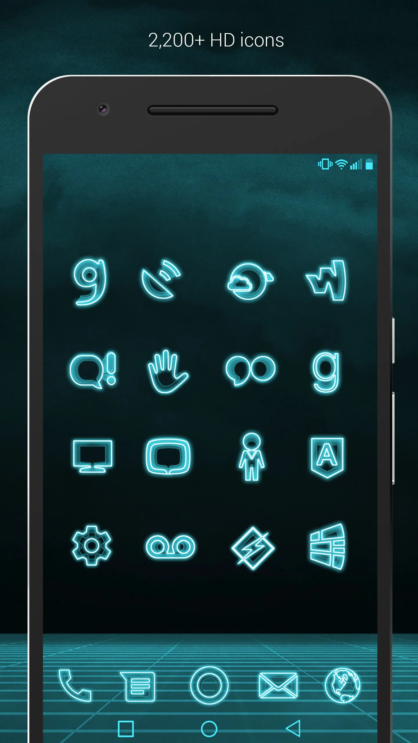 The Grid - Icon Pack | Indus Appstore | Screenshot