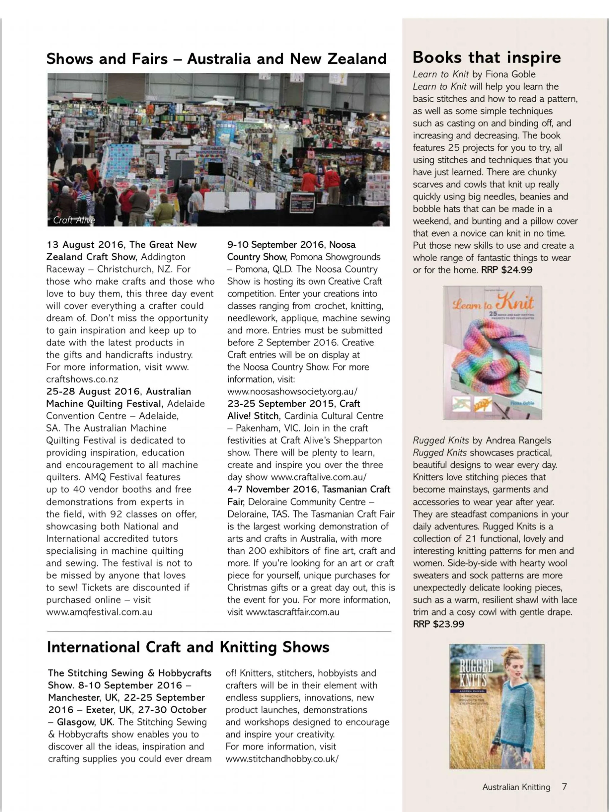 Australian Knitting Magazine | Indus Appstore | Screenshot