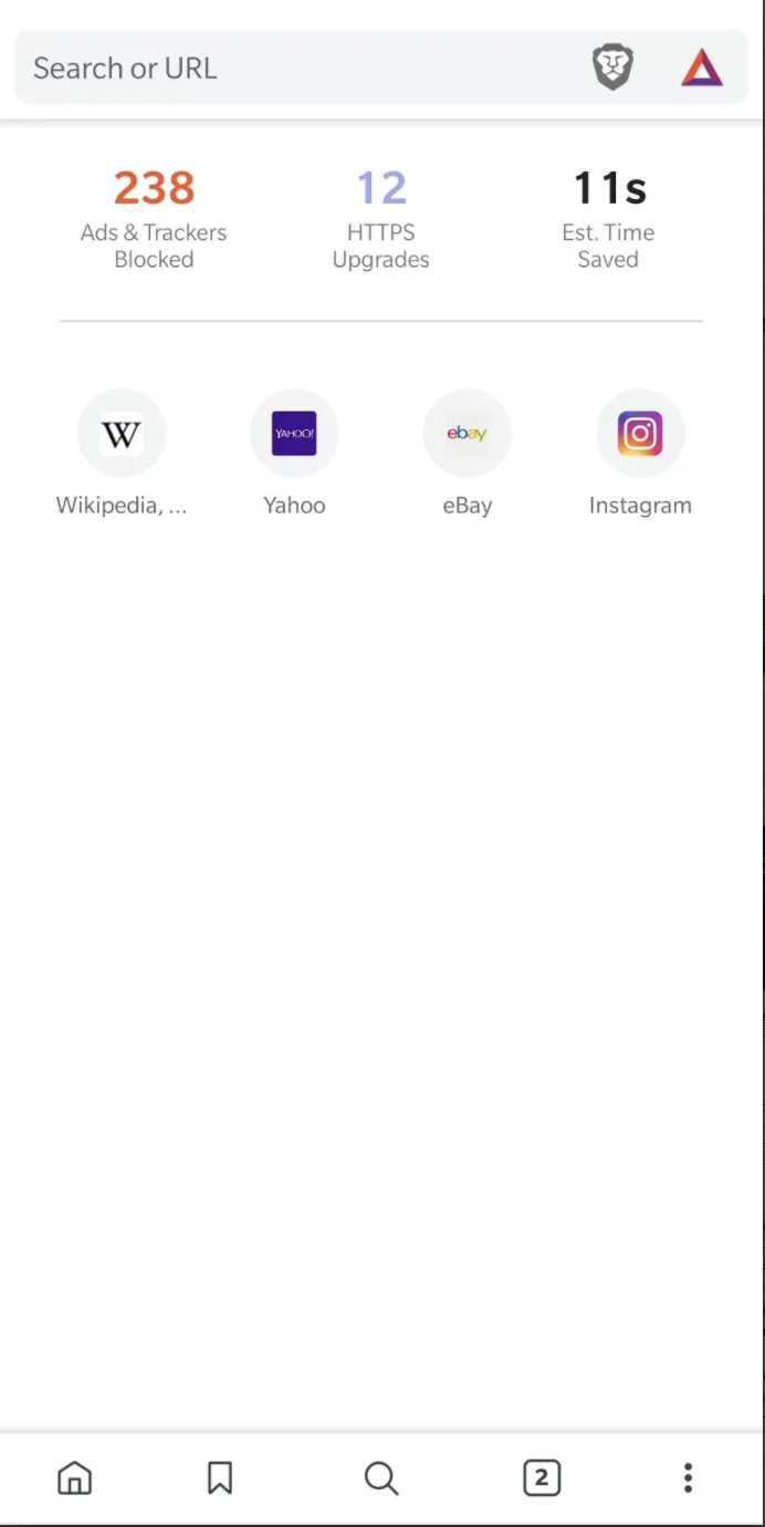 Brave Browser (Nightly) | Indus Appstore | Screenshot