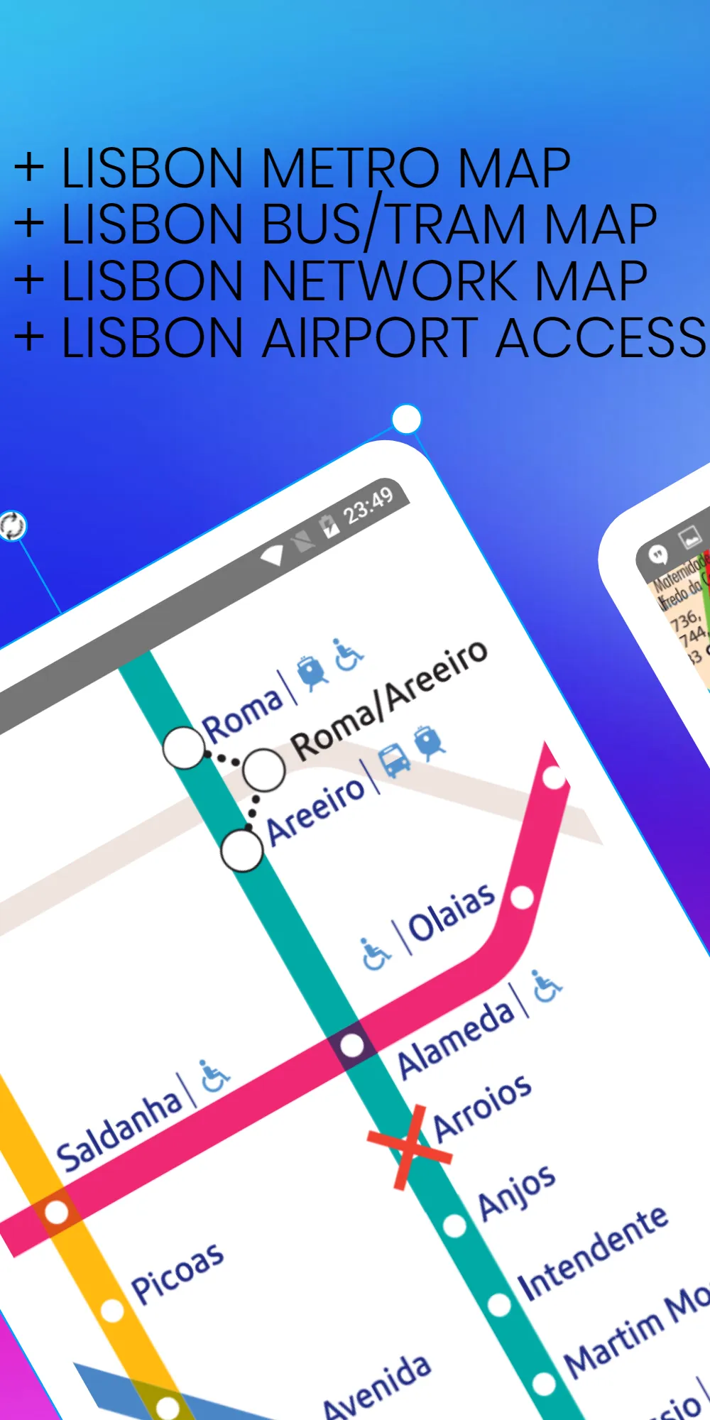 Lisbon Metro Guide and Subway  | Indus Appstore | Screenshot