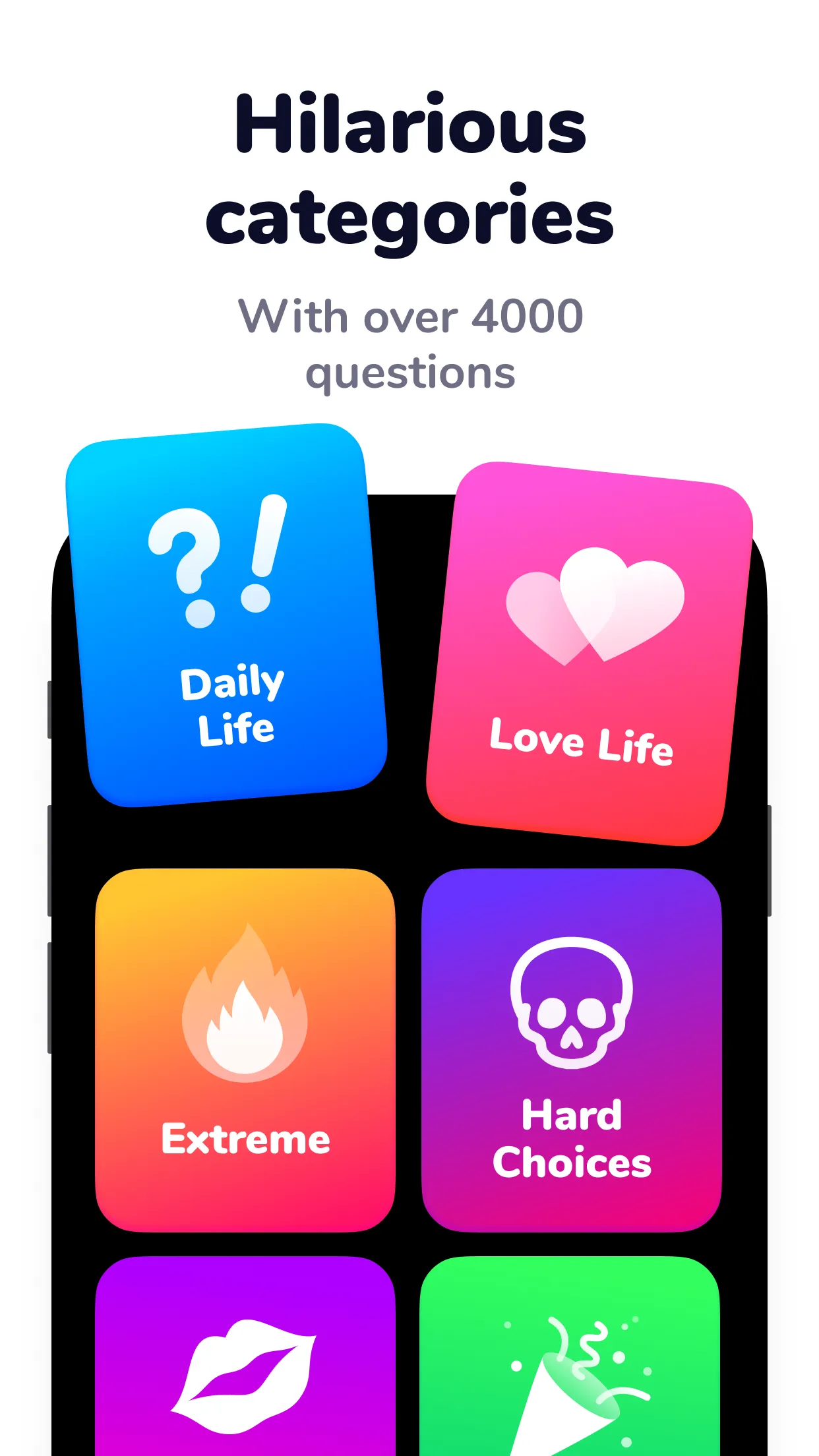Dilemmaly - Would you rather? | Indus Appstore | Screenshot