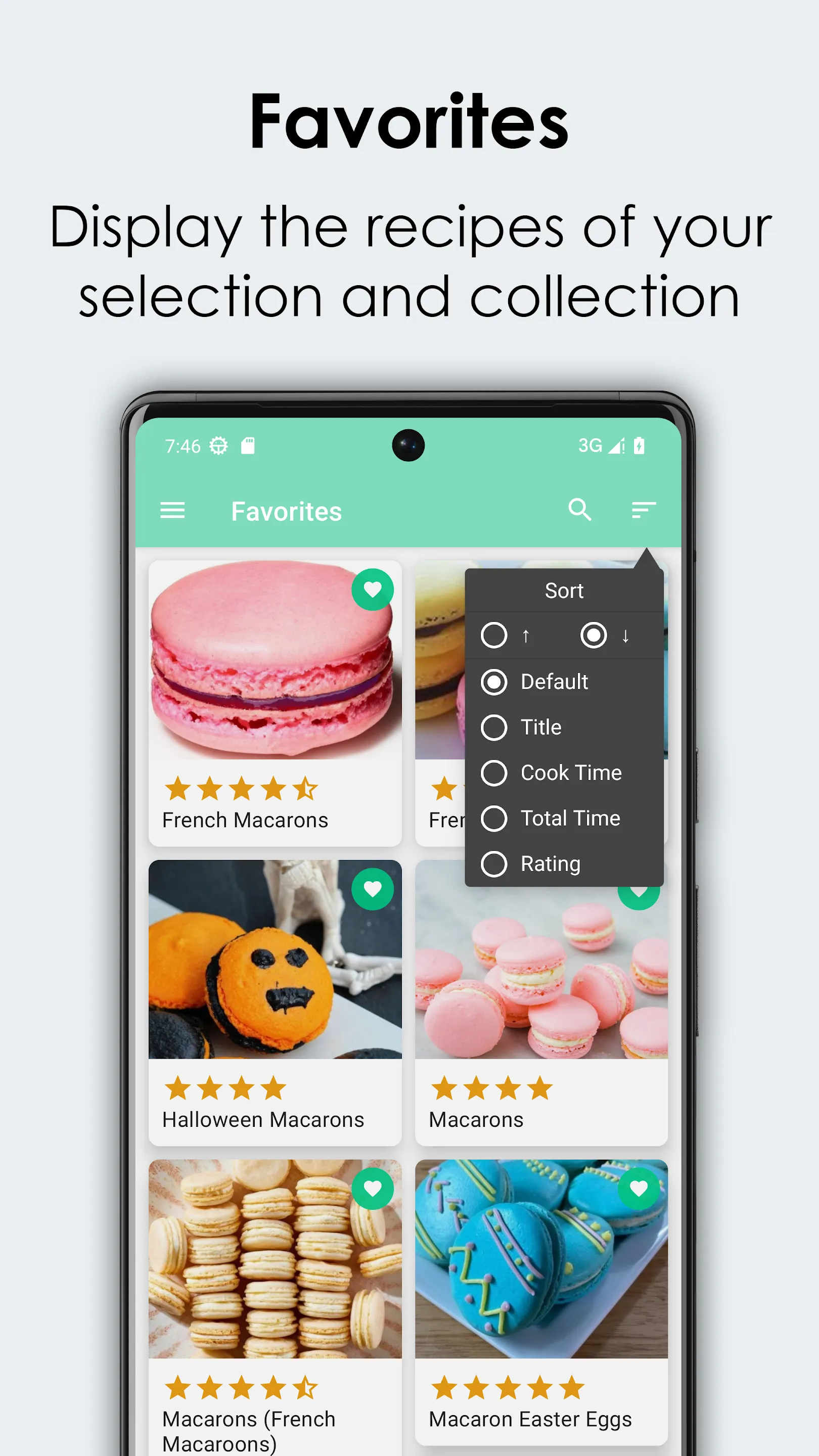 Macaroon Recipes Cookbook | Indus Appstore | Screenshot