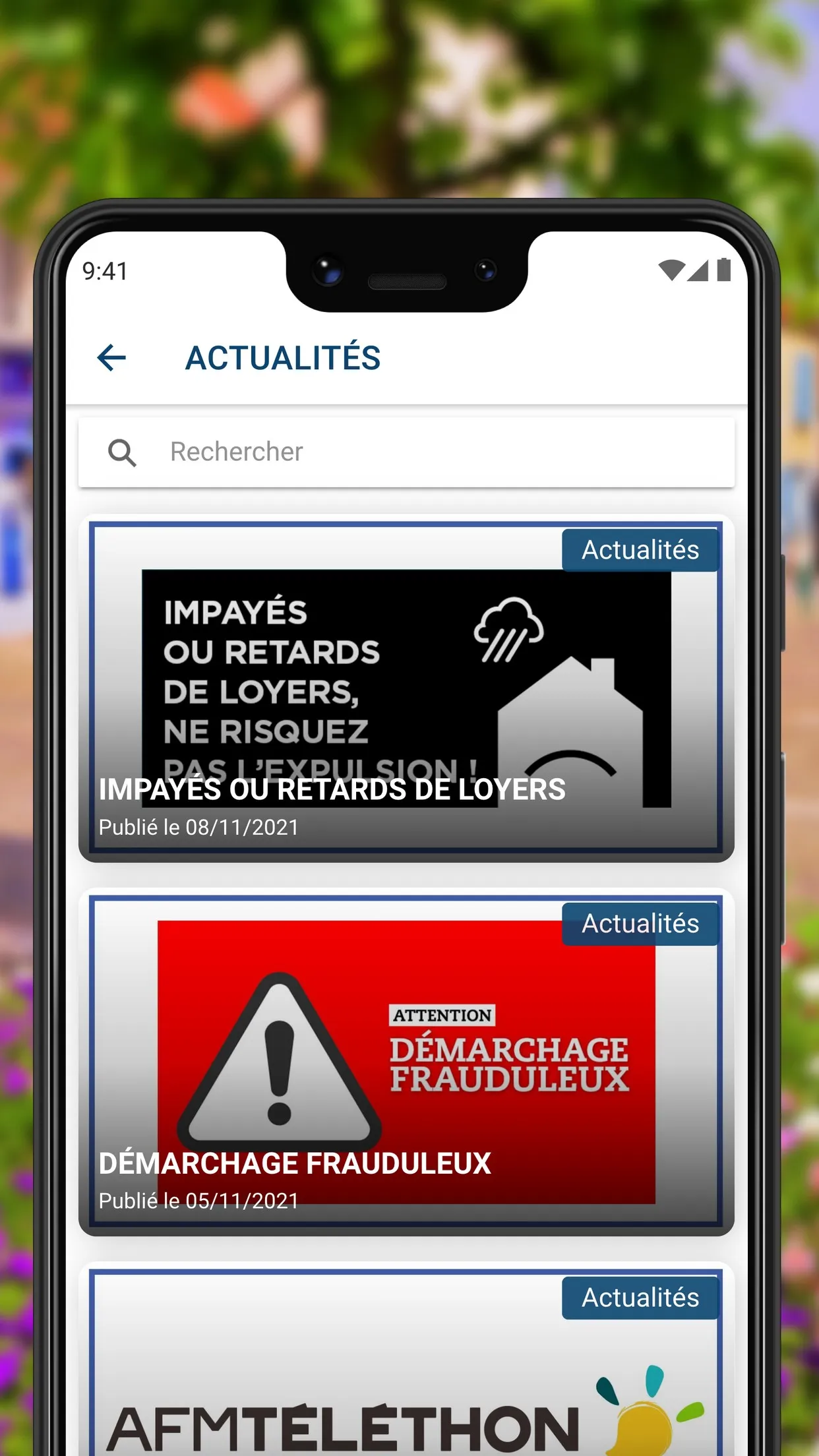 Orgeval l'appli | Indus Appstore | Screenshot