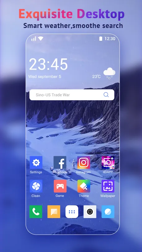 U Launcher Lite-Hide apps | Indus Appstore | Screenshot