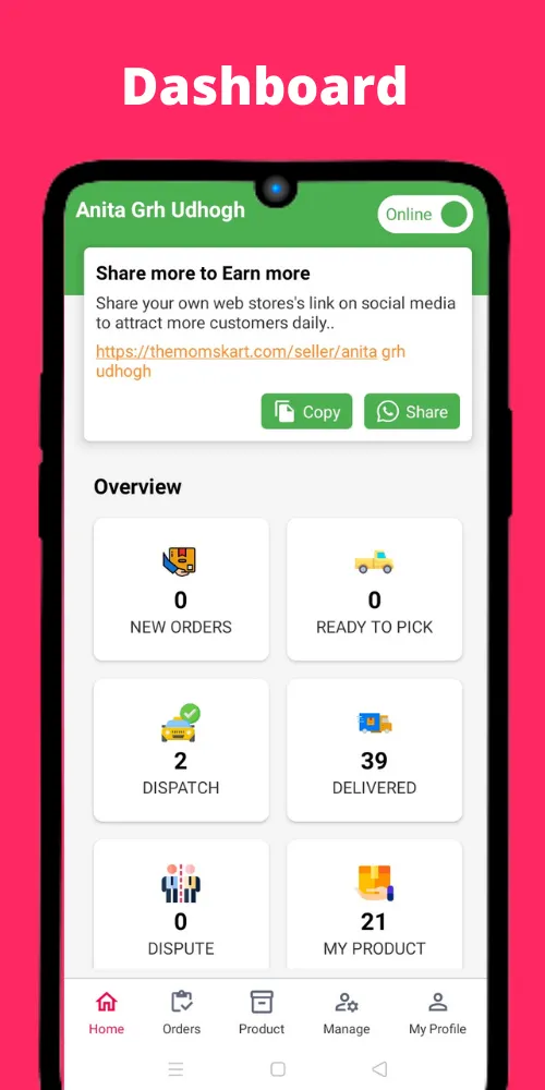 Sell On Momskart ~ Sellers App | Indus Appstore | Screenshot