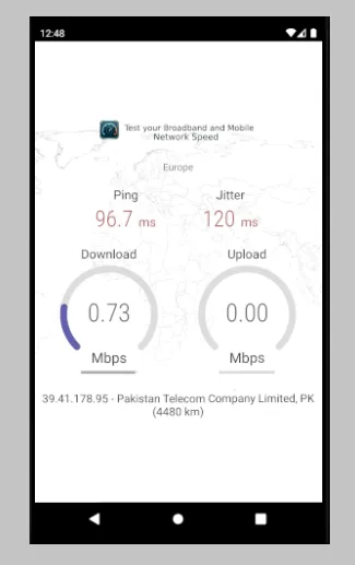 Internet Speed Test | Indus Appstore | Screenshot