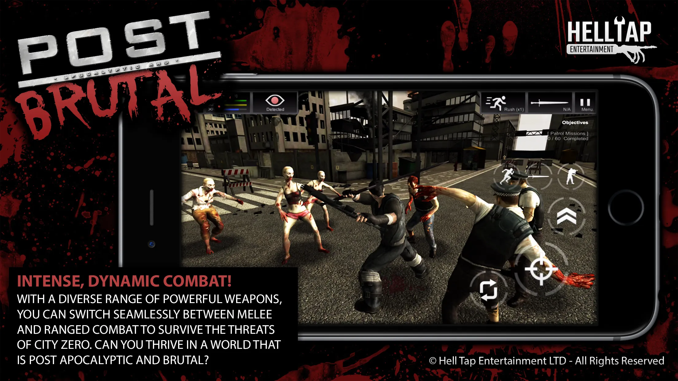 Post Brutal: Zombie Action RPG | Indus Appstore | Screenshot