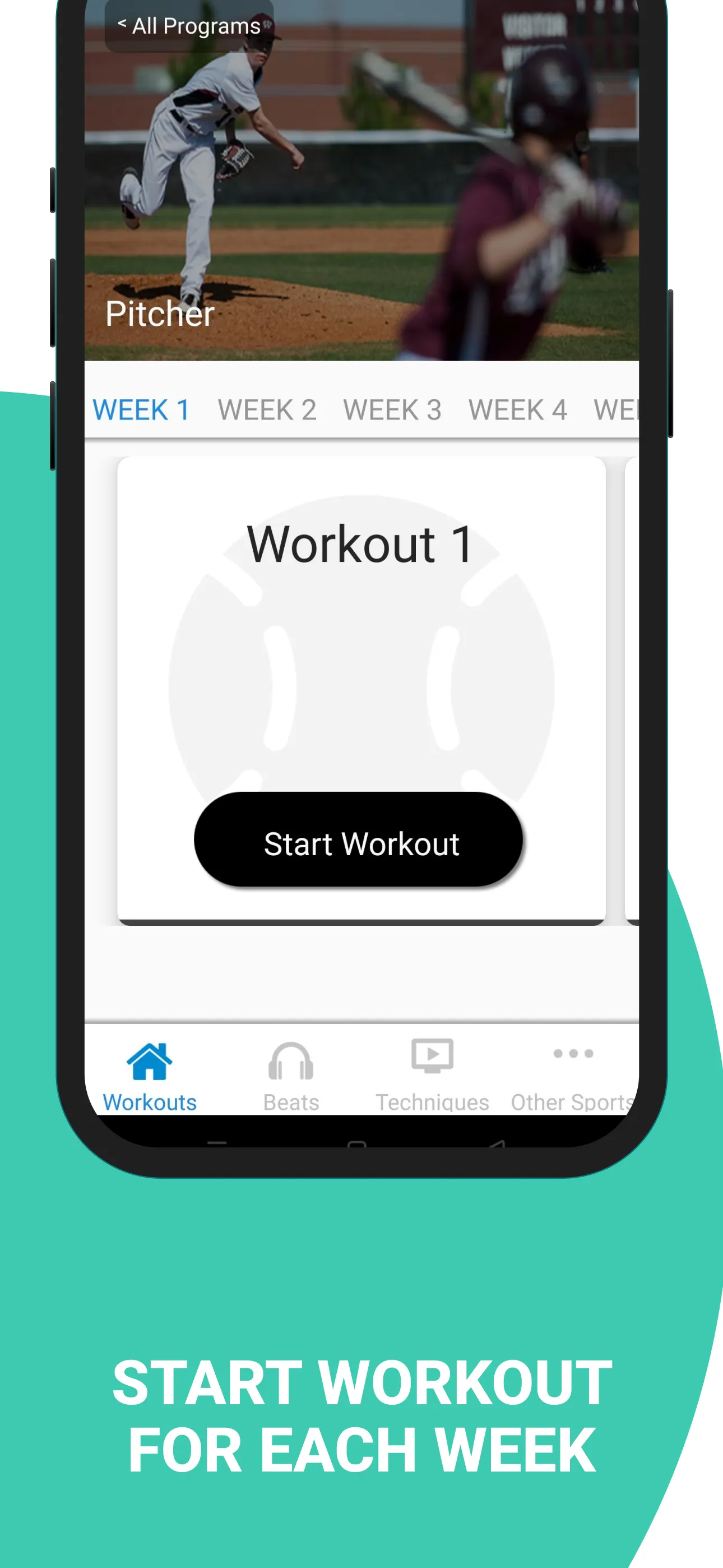 Baseball Pitching Training | Indus Appstore | Screenshot