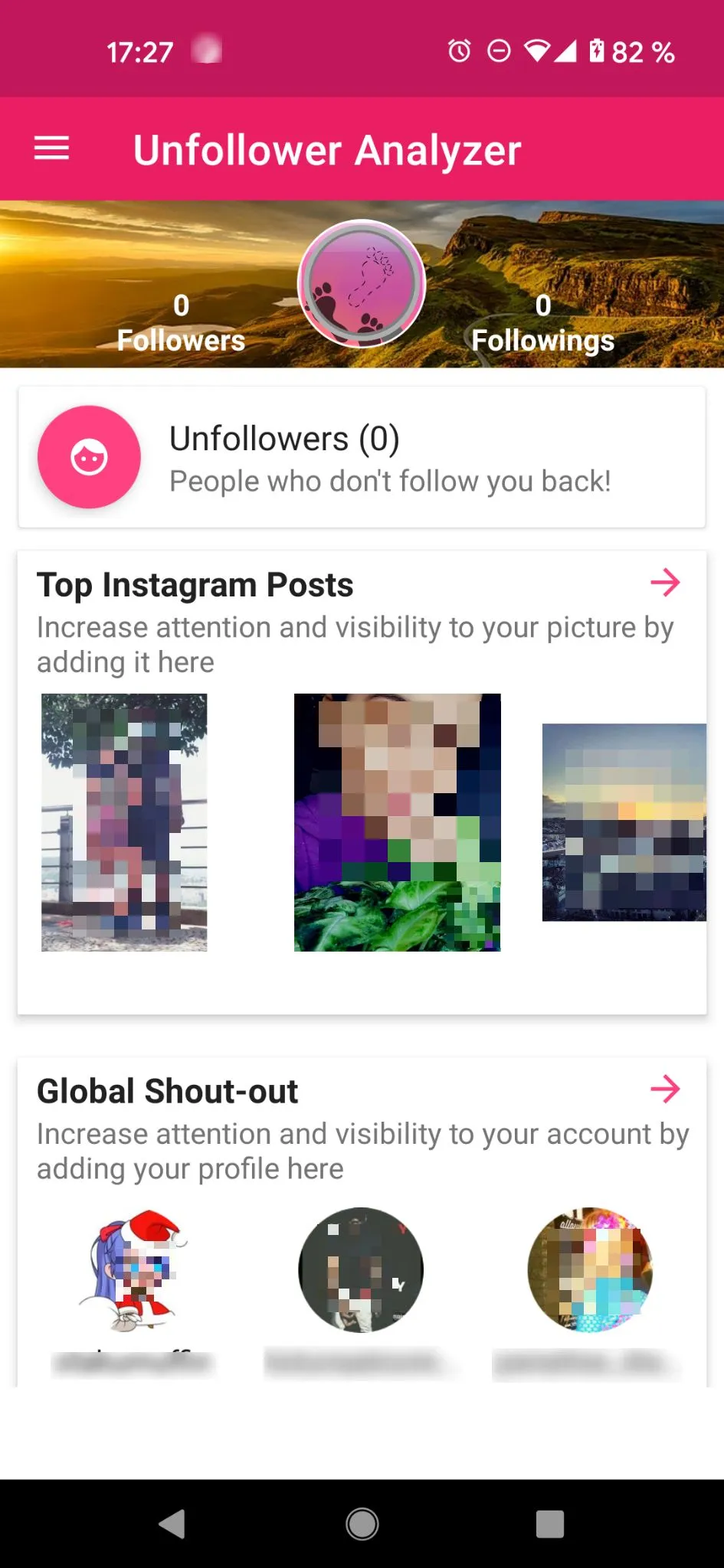 Unfollowers & Ghost Followers | Indus Appstore | Screenshot