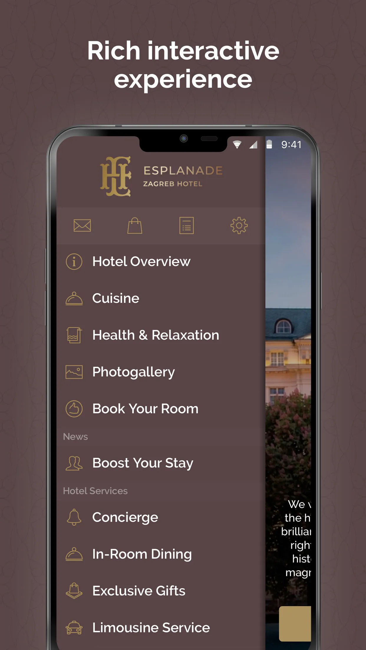 Esplanade Zagreb Hotel | Indus Appstore | Screenshot