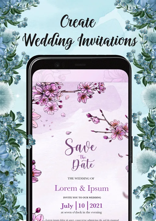 Wedding invitation maker | Indus Appstore | Screenshot