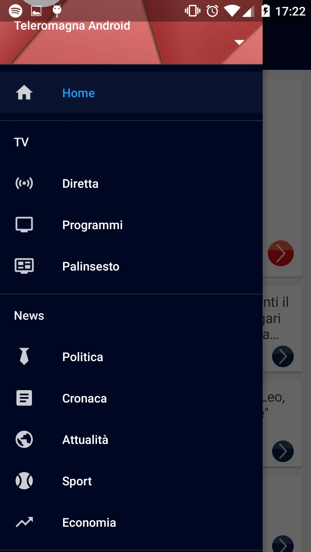 Teleromagna | Indus Appstore | Screenshot