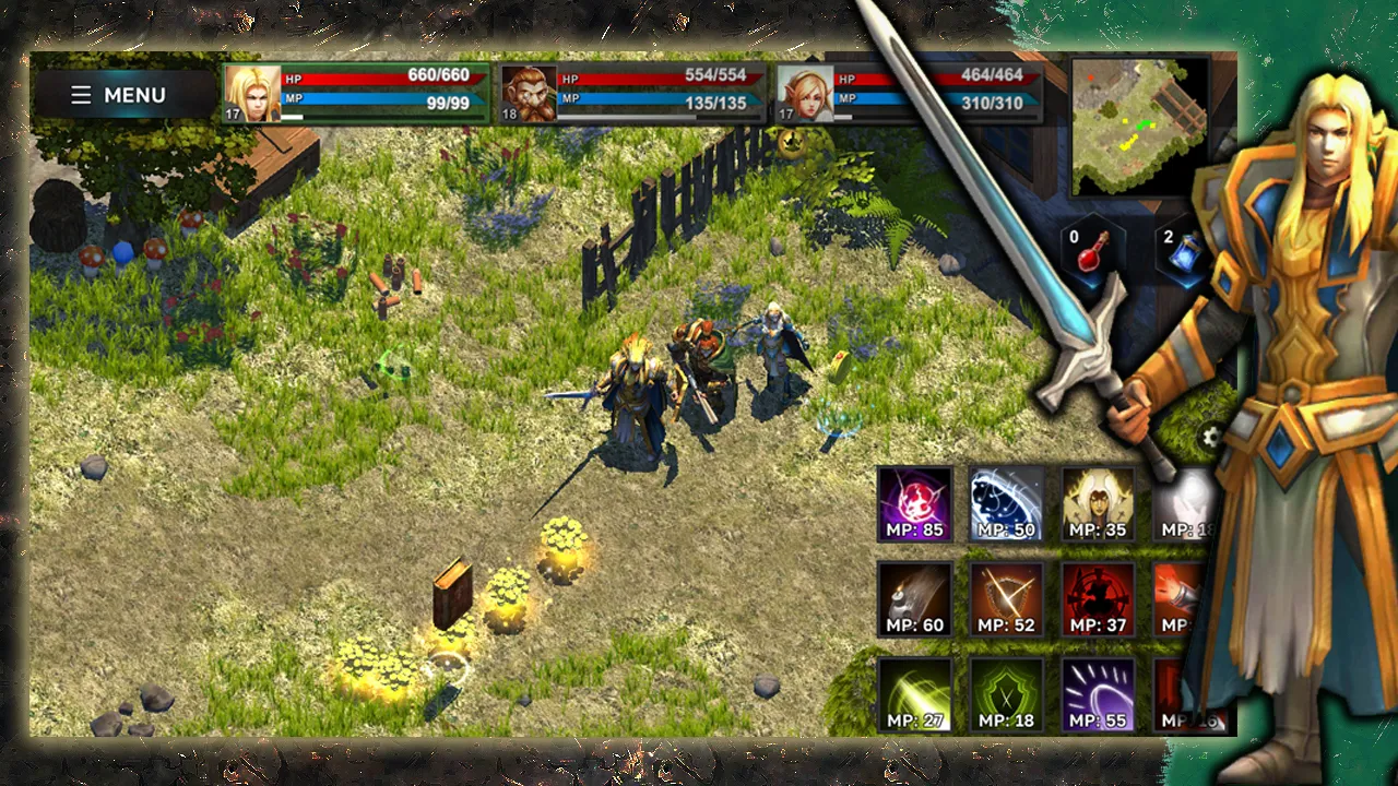 Fantasy Heroes: Action RPG 3D | Indus Appstore | Screenshot