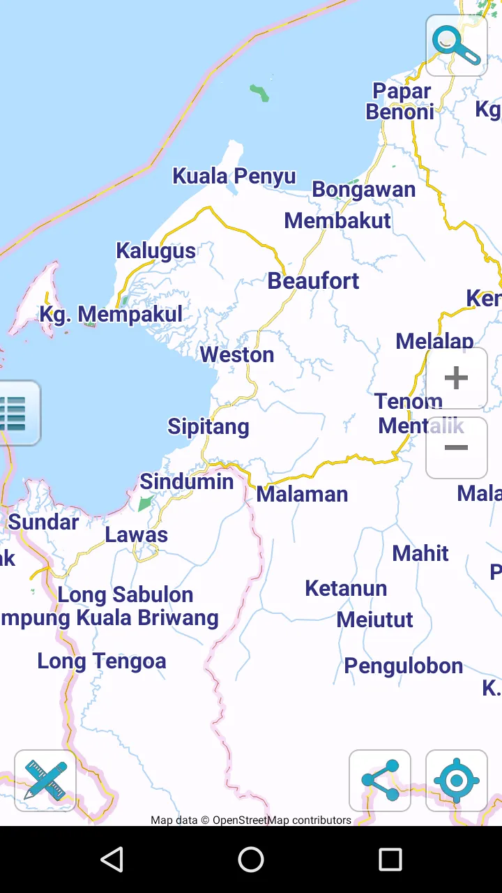 Map of Malaysia offline | Indus Appstore | Screenshot