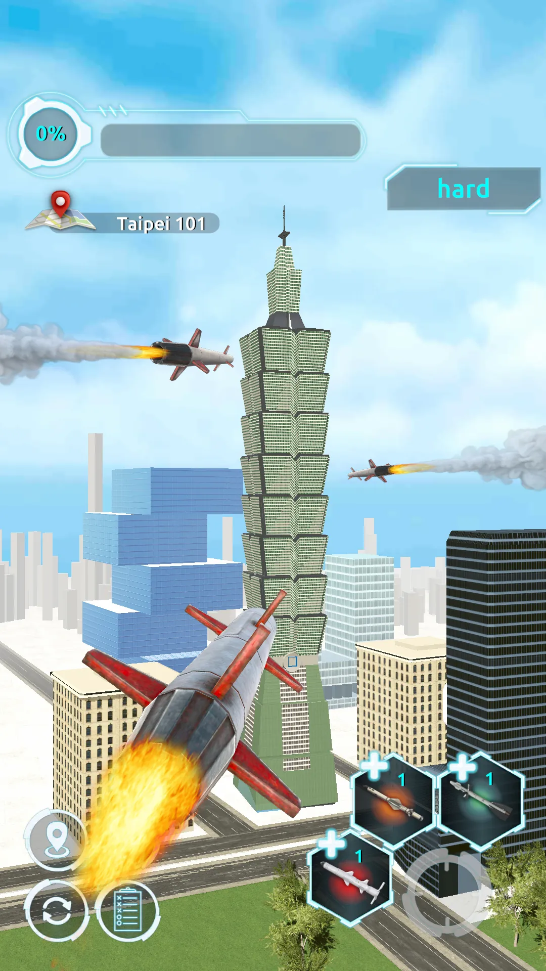 City Demolish: Rocket Smash! | Indus Appstore | Screenshot