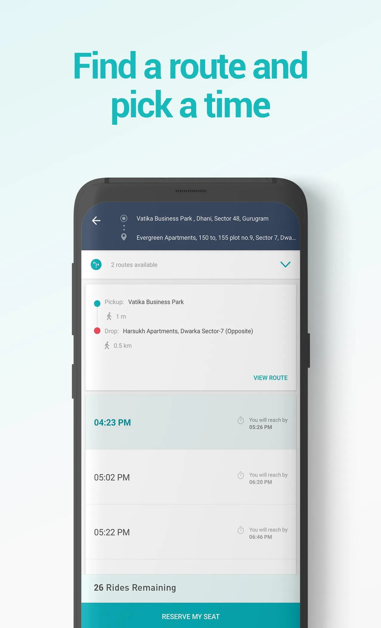 Shuttl - Daily office commute  | Indus Appstore | Screenshot