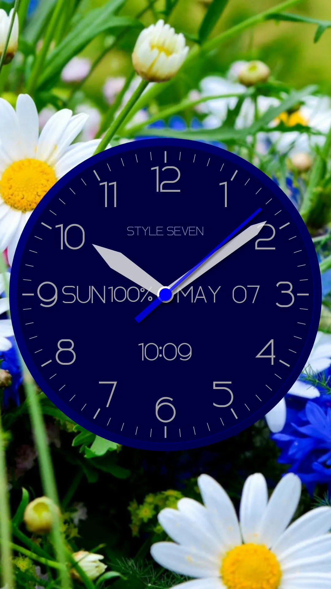 Modern Analog Clock-7 | Indus Appstore | Screenshot