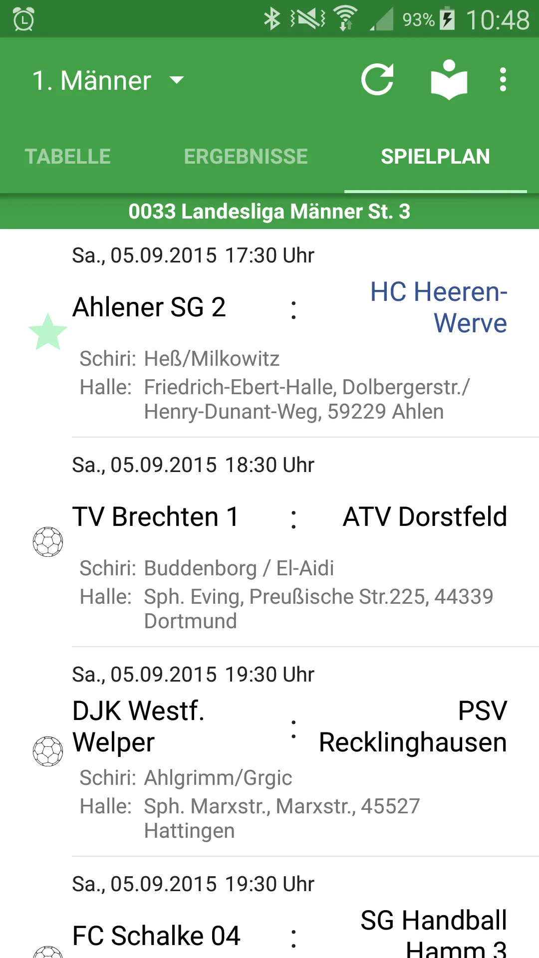 HC Heeren-Werve | Indus Appstore | Screenshot