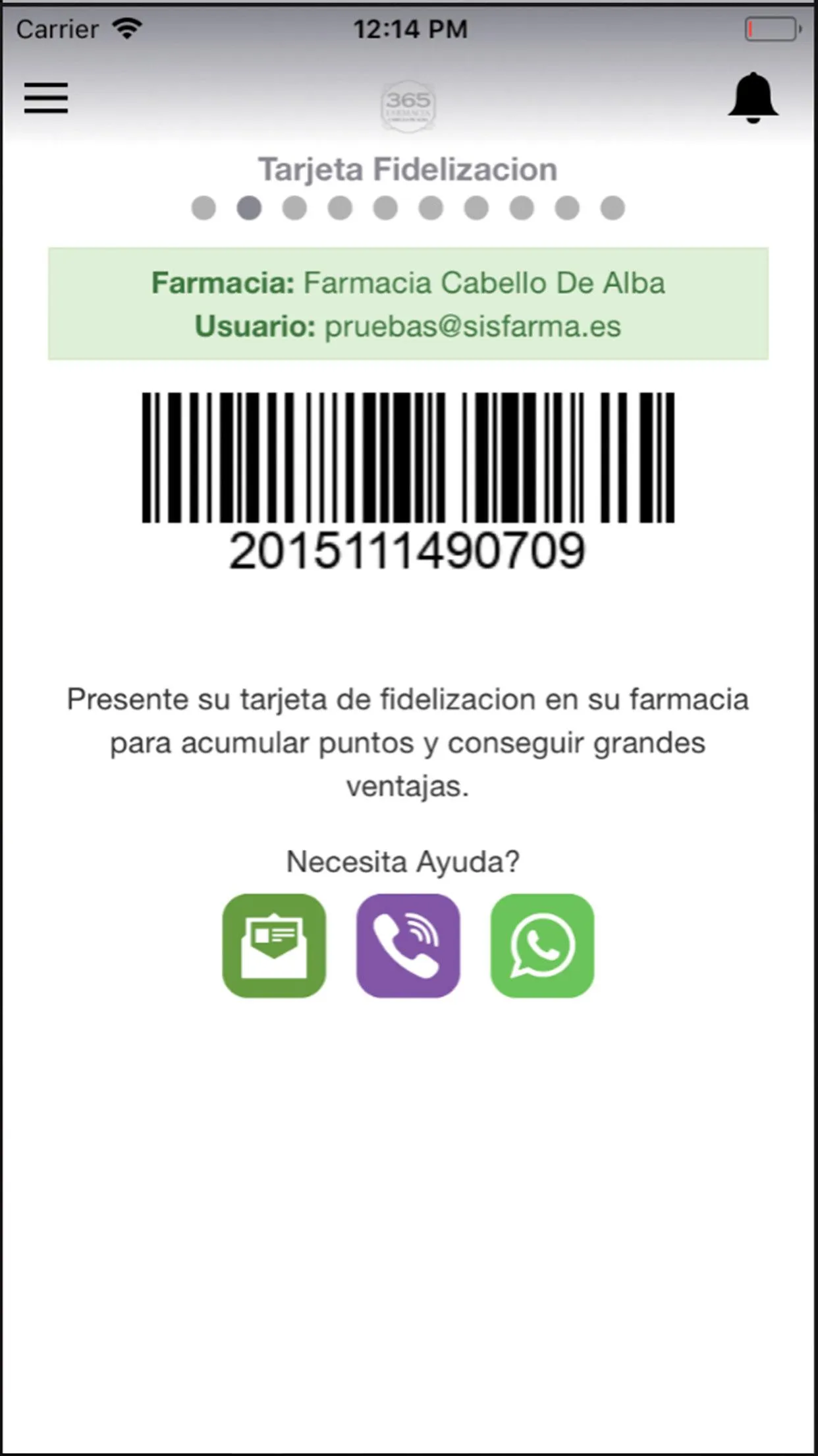 Farmacia Cabello de Alba | Indus Appstore | Screenshot