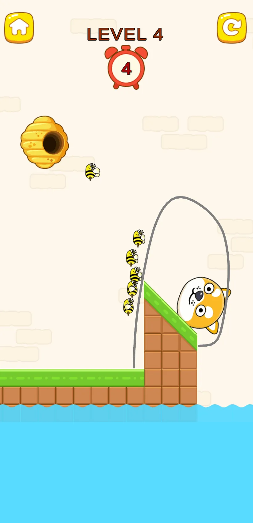 Save The Dog - Bee Attack | Indus Appstore | Screenshot