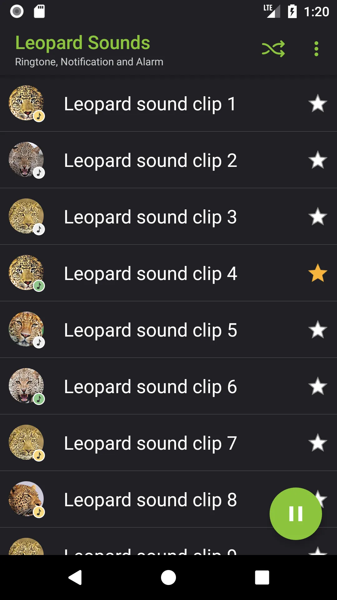 Leopard Sounds | Indus Appstore | Screenshot