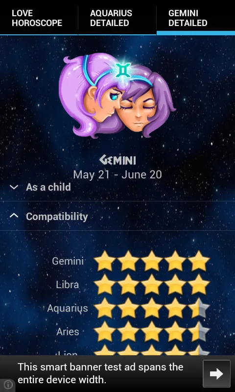 Love Horoscope match | Indus Appstore | Screenshot