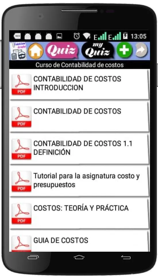 Contabilidad de Costos | Indus Appstore | Screenshot