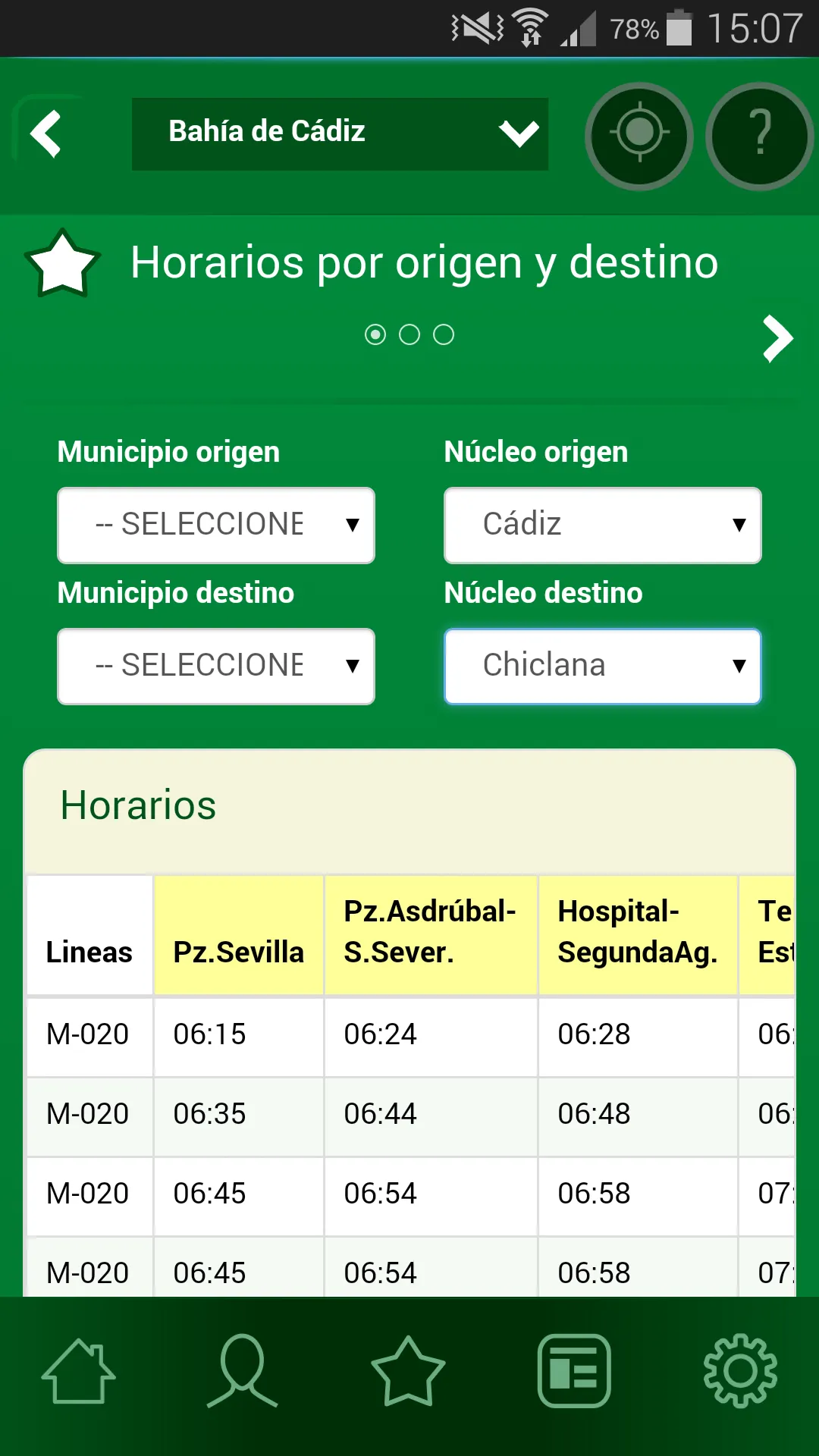 Transporte de Andalucía | Indus Appstore | Screenshot