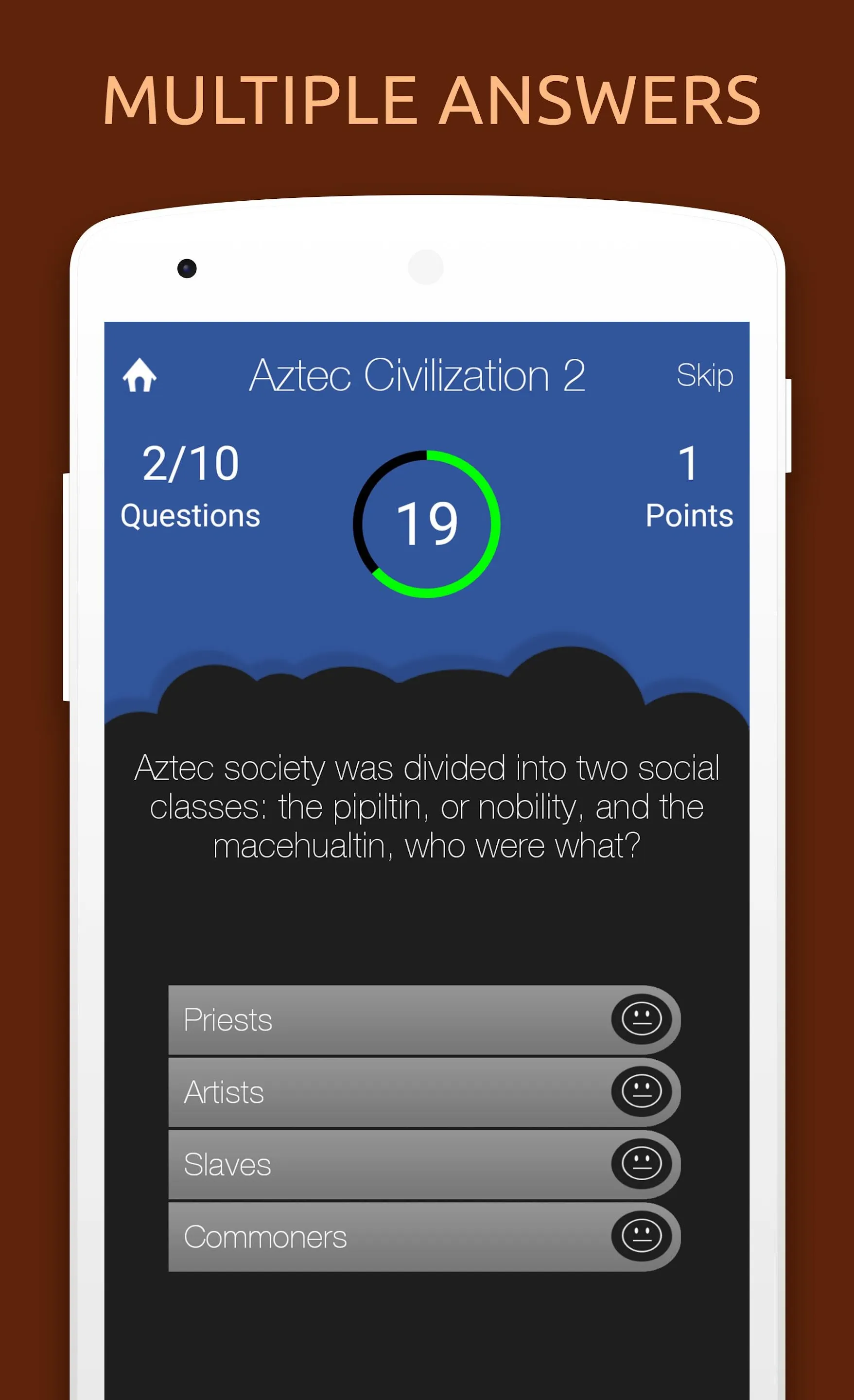 Ancient History Quiz Test | Indus Appstore | Screenshot