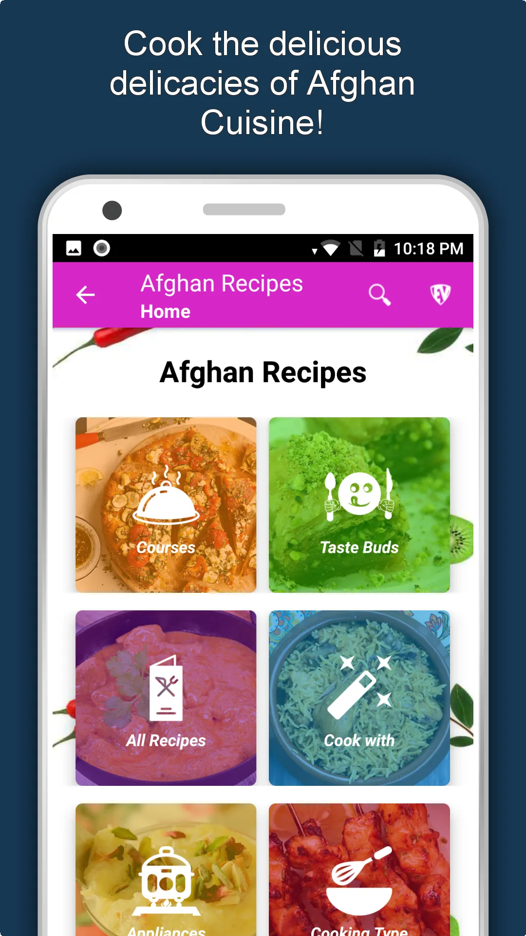 Afghan Food Recipes & Cuisine | Indus Appstore | Screenshot