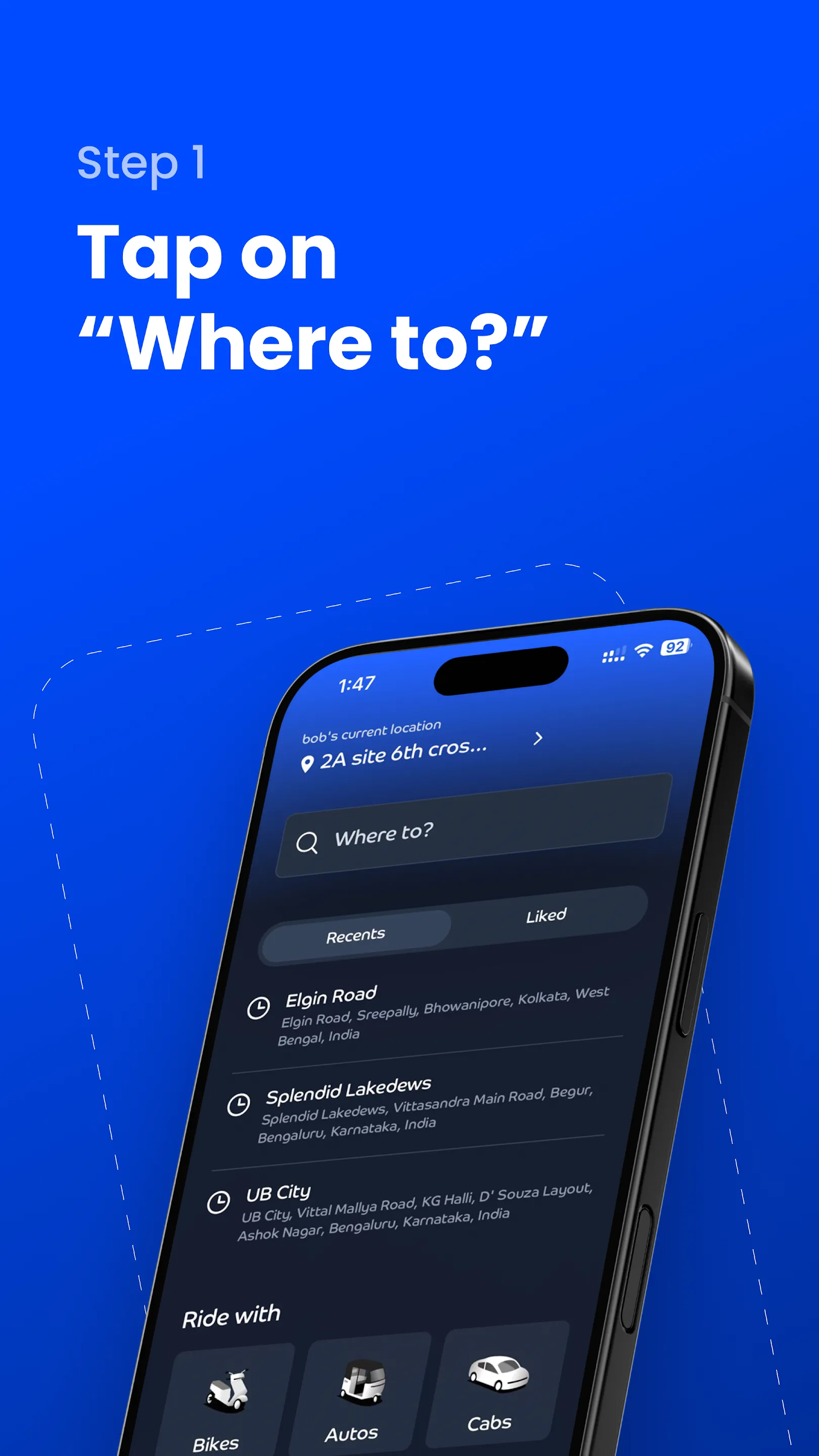 bob-Easy and Affordable Rides | Indus Appstore | Screenshot