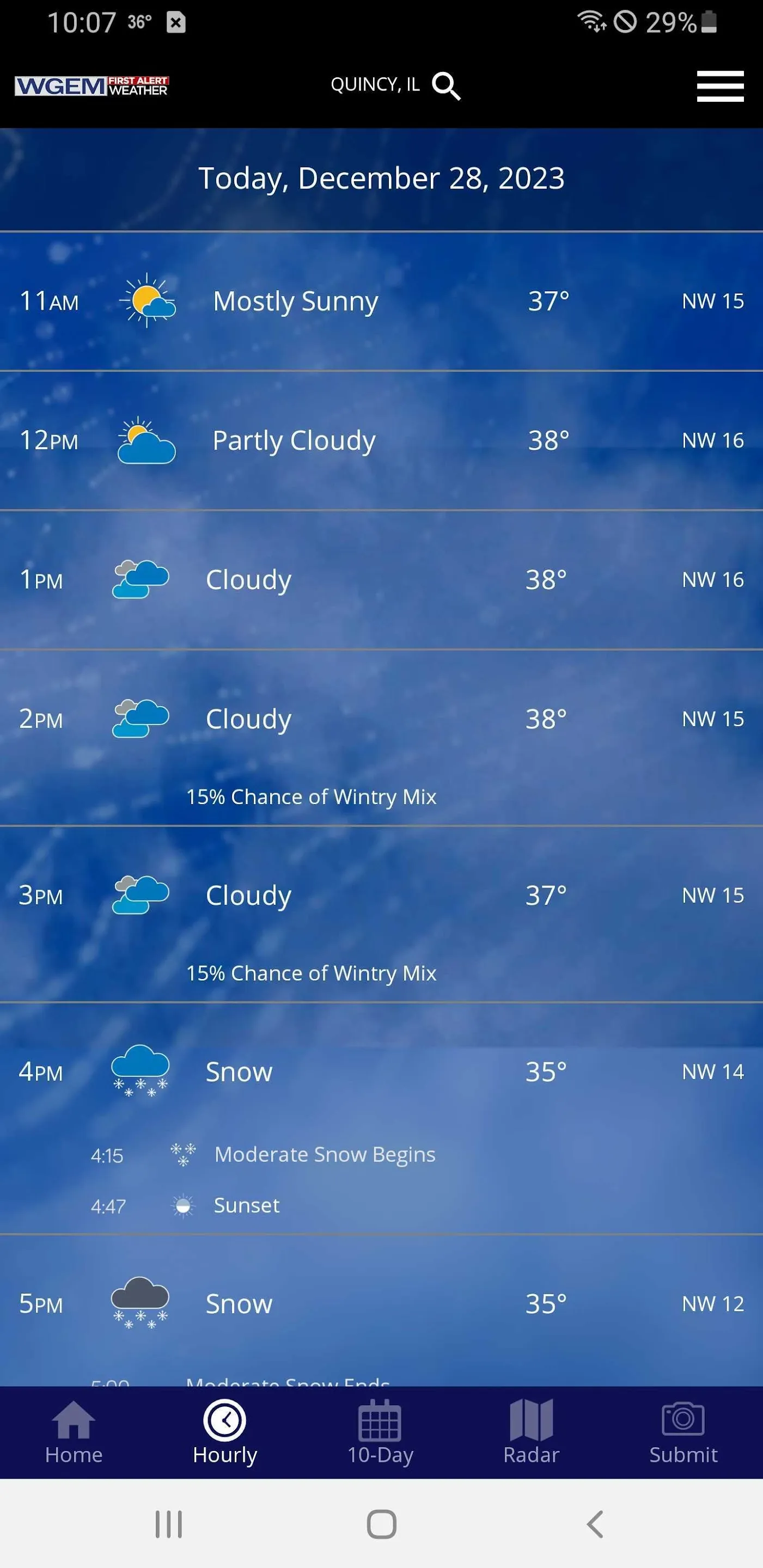 WGEM First Alert Weather App | Indus Appstore | Screenshot