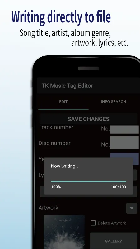 TK Music Tag Editor | Indus Appstore | Screenshot