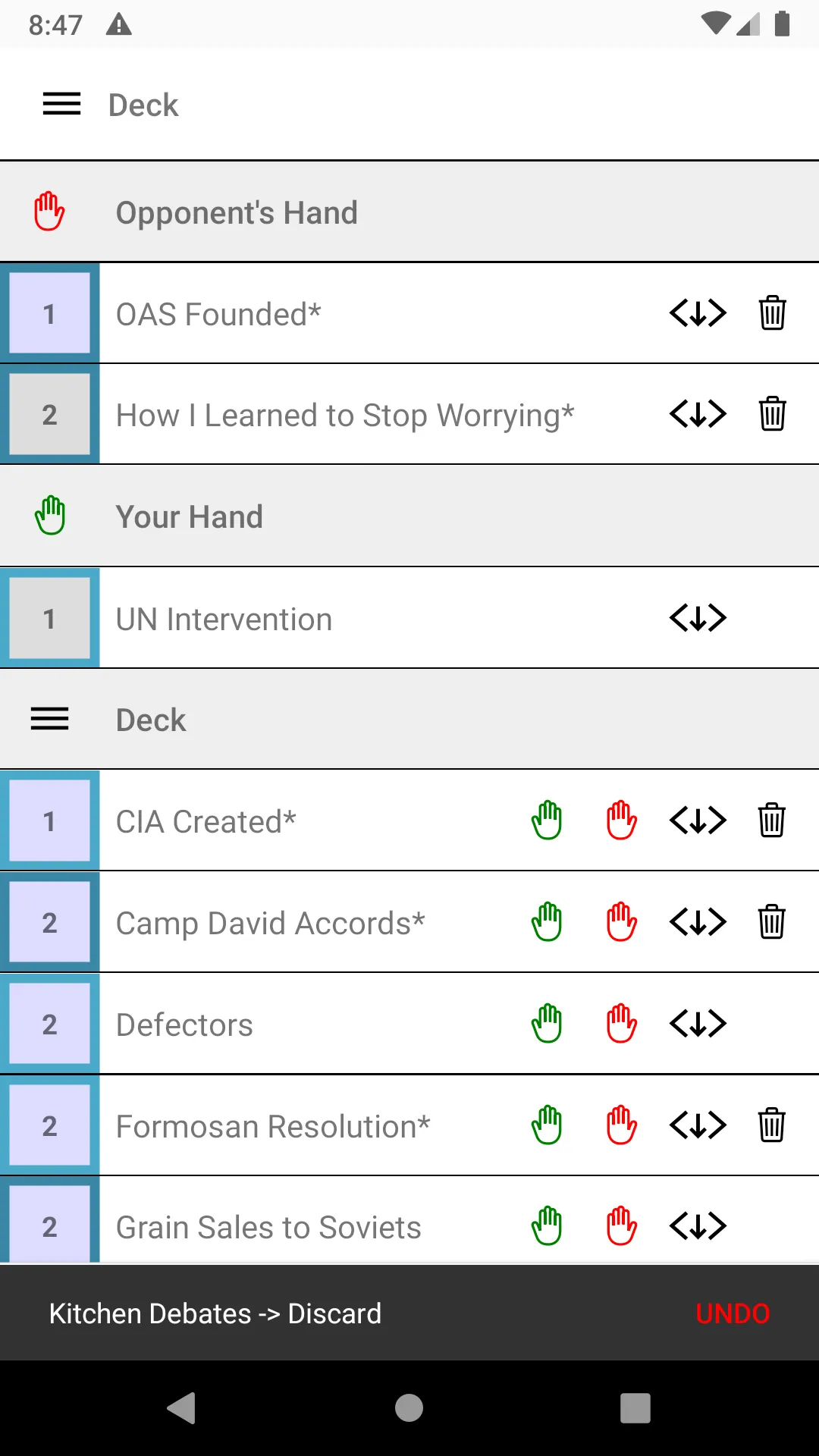 TS Card Tracker | Indus Appstore | Screenshot