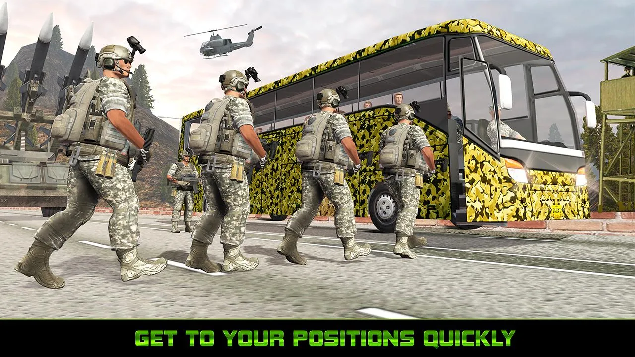 Offroad US Army Bus Transport | Indus Appstore | Screenshot