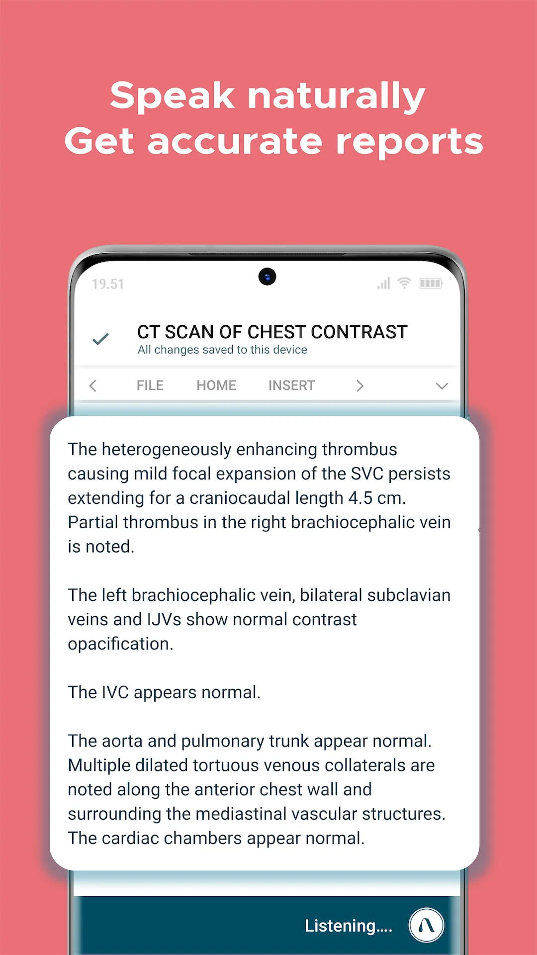 Augnito: Medical Dictation App | Indus Appstore | Screenshot