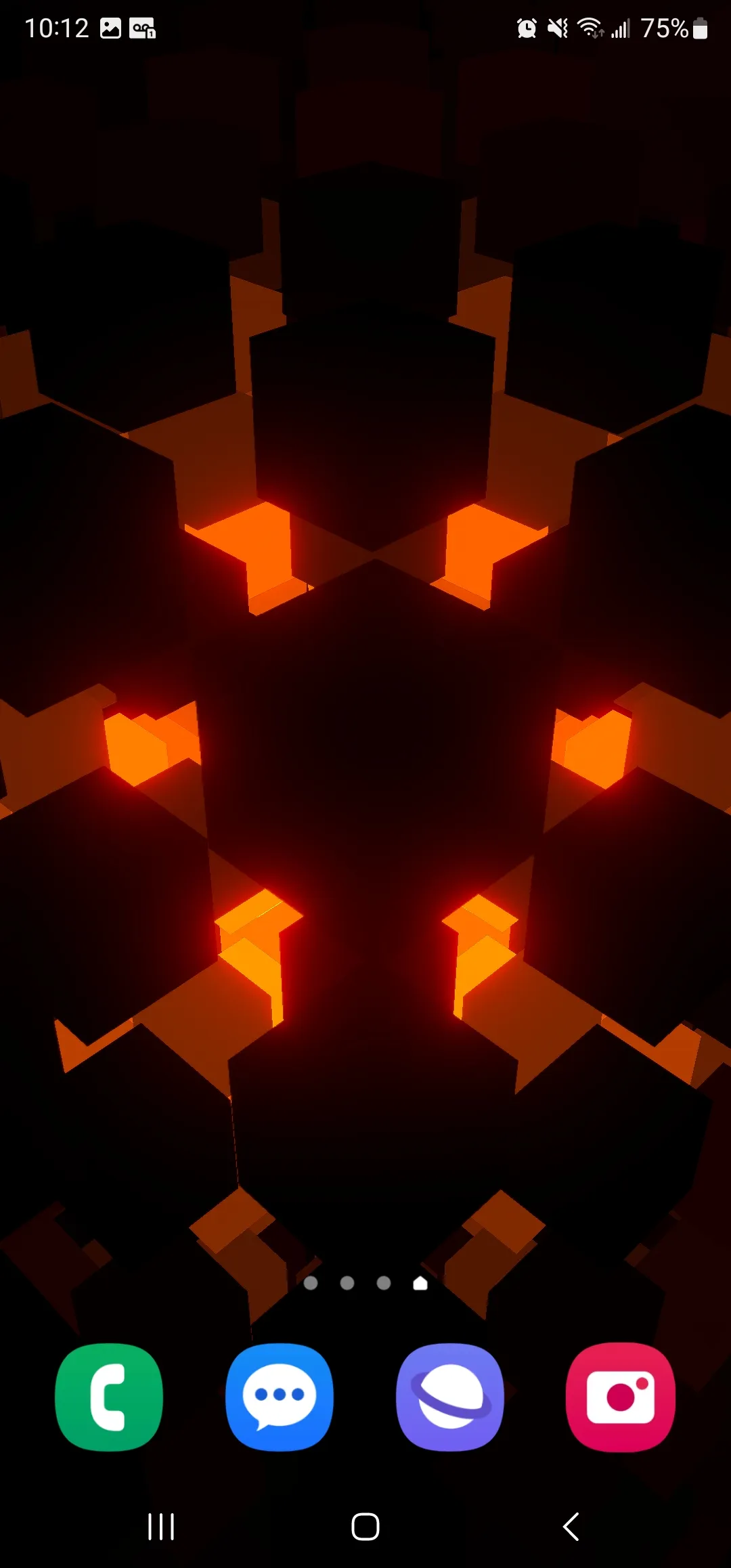 Infinity Cubes Live Wallpaper | Indus Appstore | Screenshot