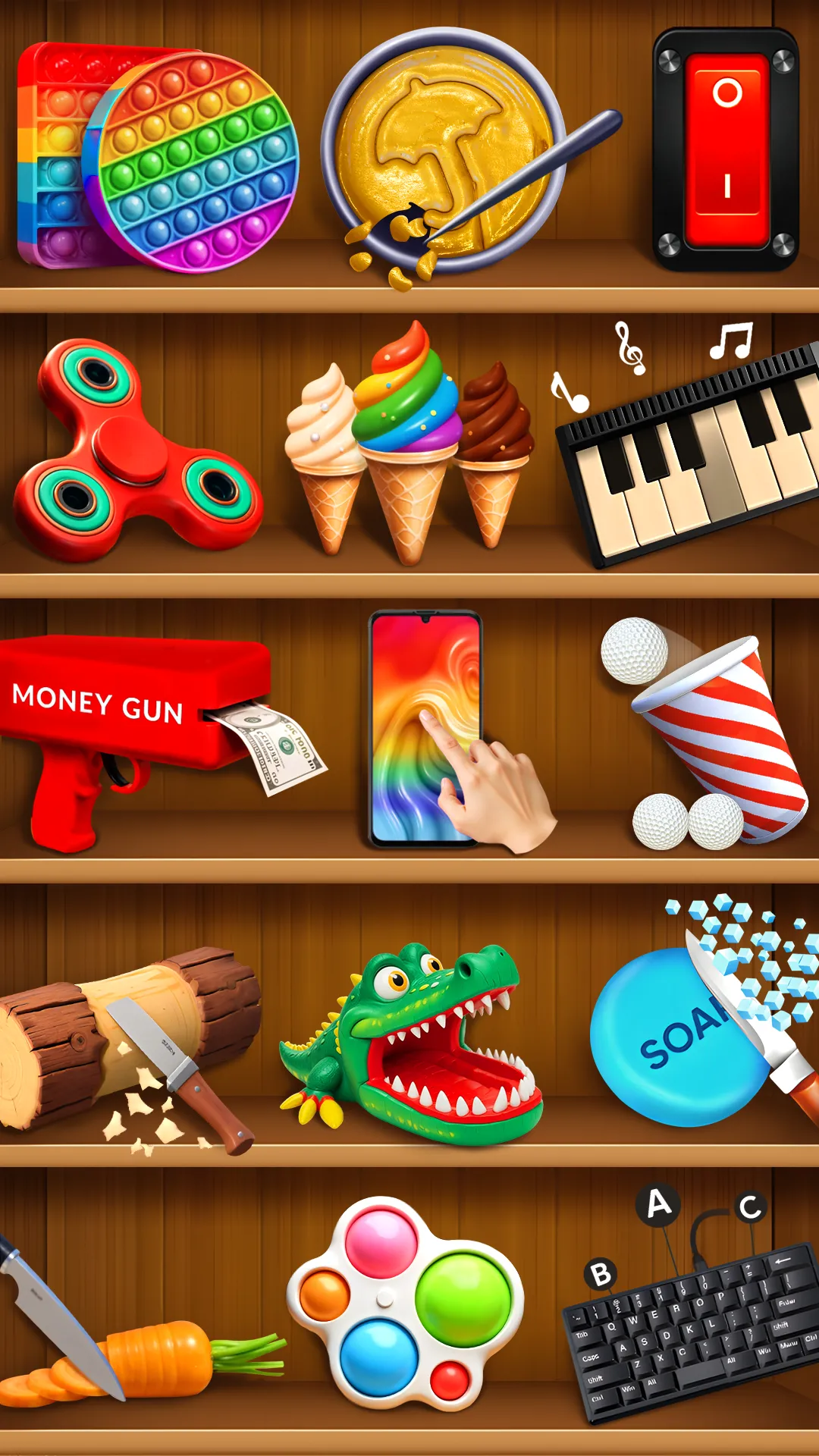 Mini Games and Relaxing Toys | Indus Appstore | Screenshot