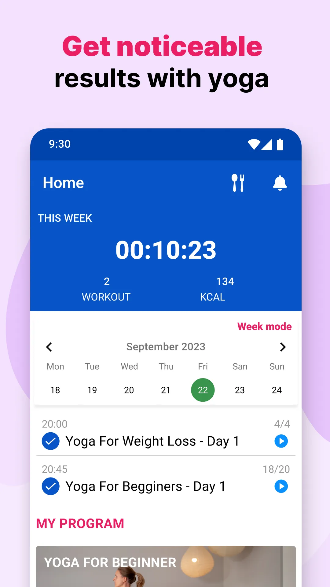 Daily Yoga For Beginners | Indus Appstore | Screenshot