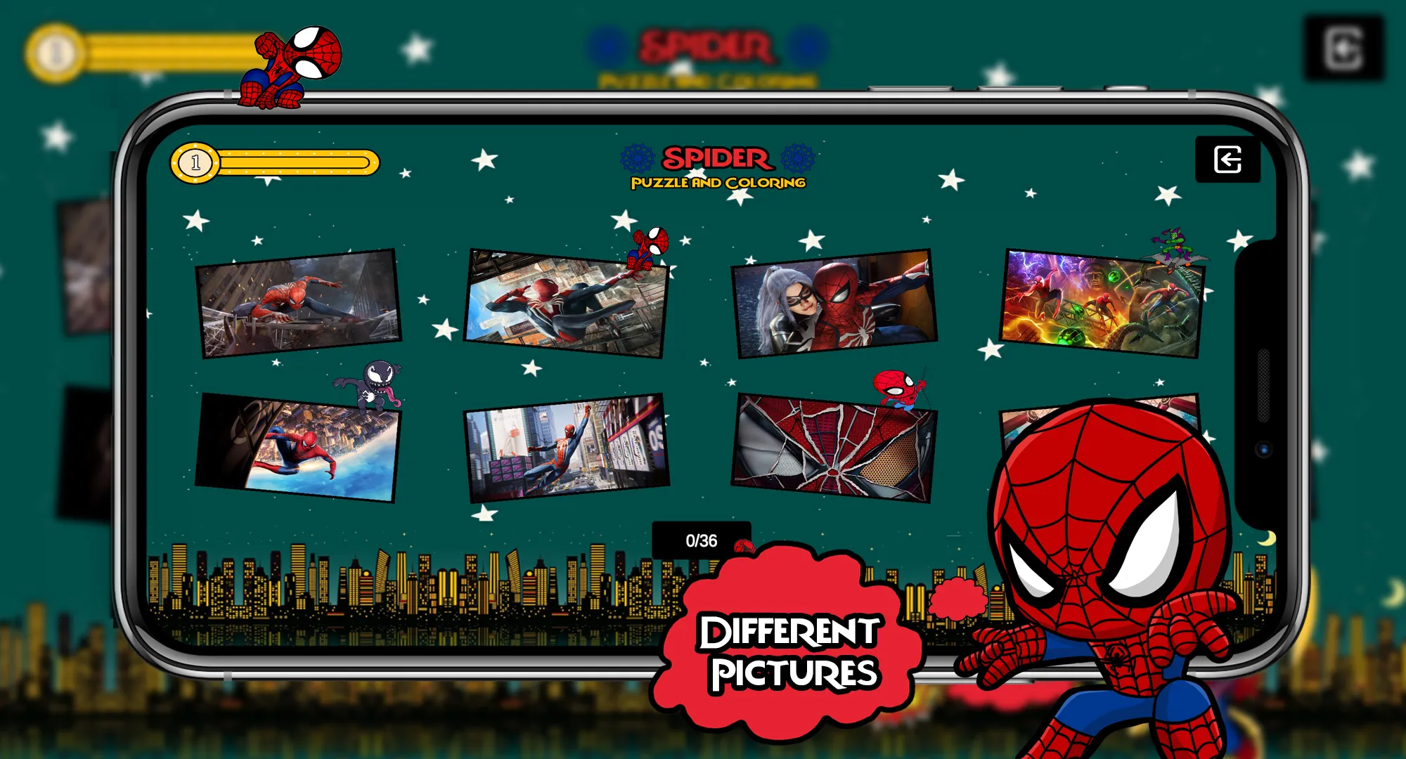 Spider Hero Puzzle | Indus Appstore | Screenshot