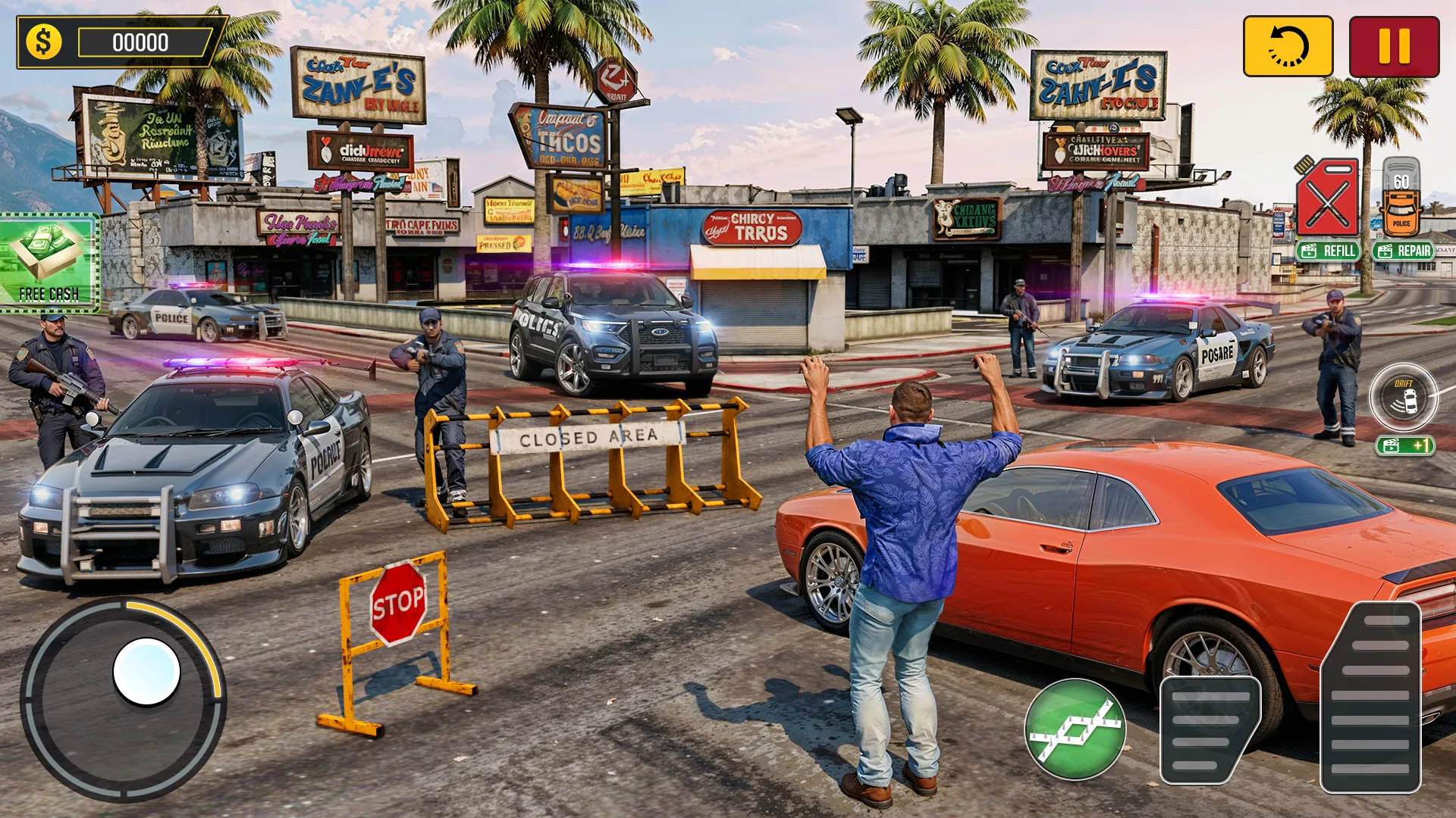 NYPD Police Car Driving Games | Indus Appstore | Screenshot