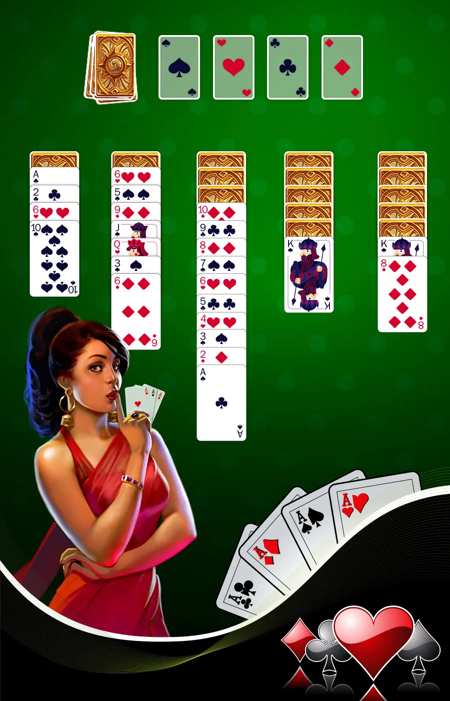 Solitaire - Offline Card Game | Indus Appstore | Screenshot