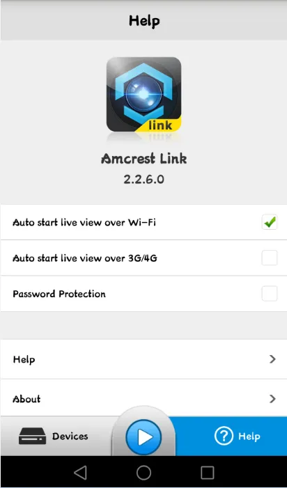 Amcrest Link for 960H DVRs | Indus Appstore | Screenshot