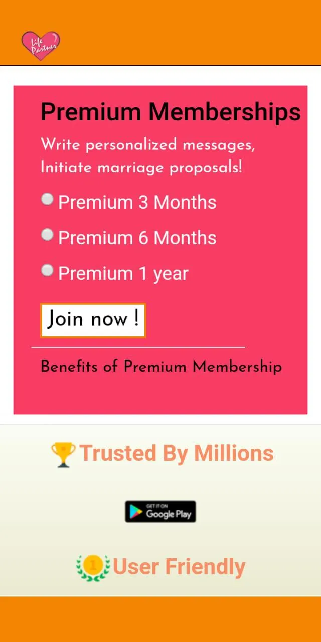 LifePartner.in - Matrimony App | Indus Appstore | Screenshot